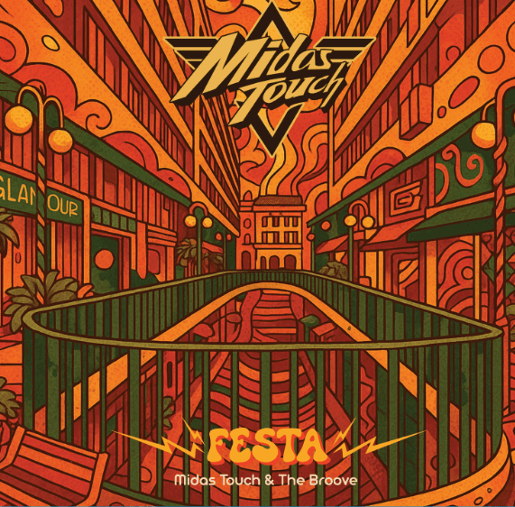 Capa do single FESTA - Midas Touch & The Broove